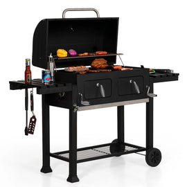 34 - Inch BBQ Charcoal Grill Outdoor Portable Barbecue Grill