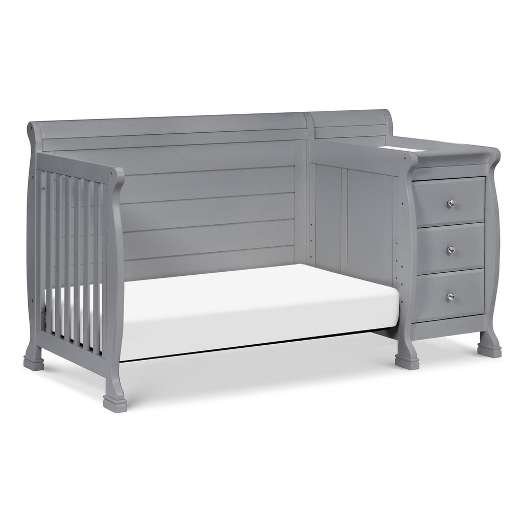 Davinci Kalani 4 - in - 1 Convertible Crib & Changer in Grey