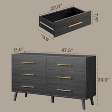 Load image into Gallery viewer, Lofka King Bedroom Furniture Set - Includes One King Bed Frame, Two Nightstands and 2 Dressers for Modern Home Decor