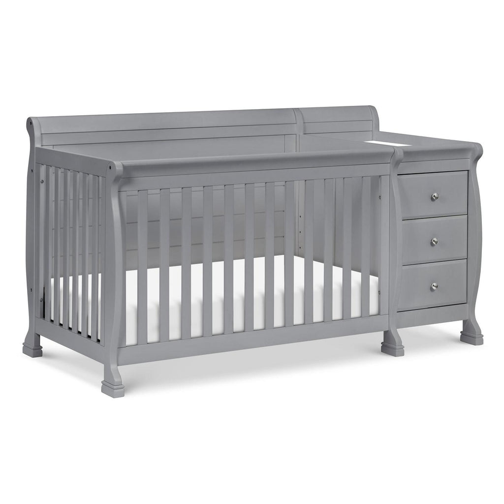 Davinci Kalani 4 - in - 1 Convertible Crib & Changer in Grey