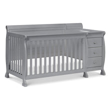 Load image into Gallery viewer, Davinci Kalani 4 - in - 1 Convertible Crib &amp; Changer in Grey
