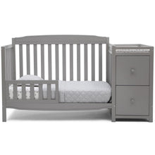 Load image into Gallery viewer, Delta Children Mason 6 - in - 1 Convertible Crib and Changer. Gray